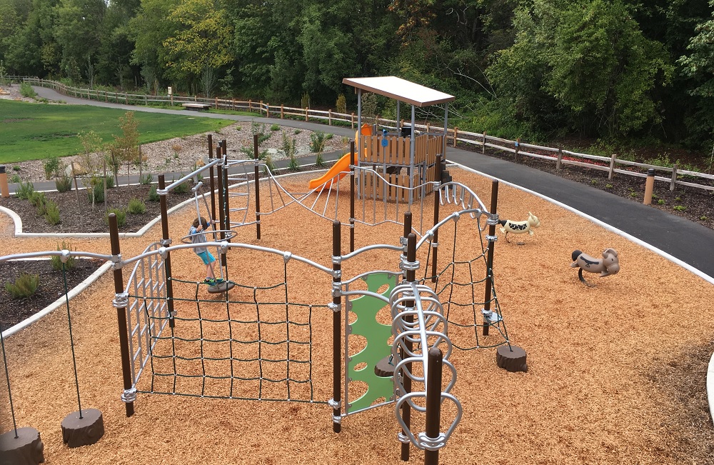 New Brookville Gardens Community Park Perfect Place to Stop and Play